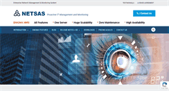 Desktop Screenshot of netsas.com.au