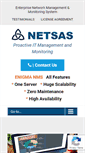 Mobile Screenshot of netsas.com.au